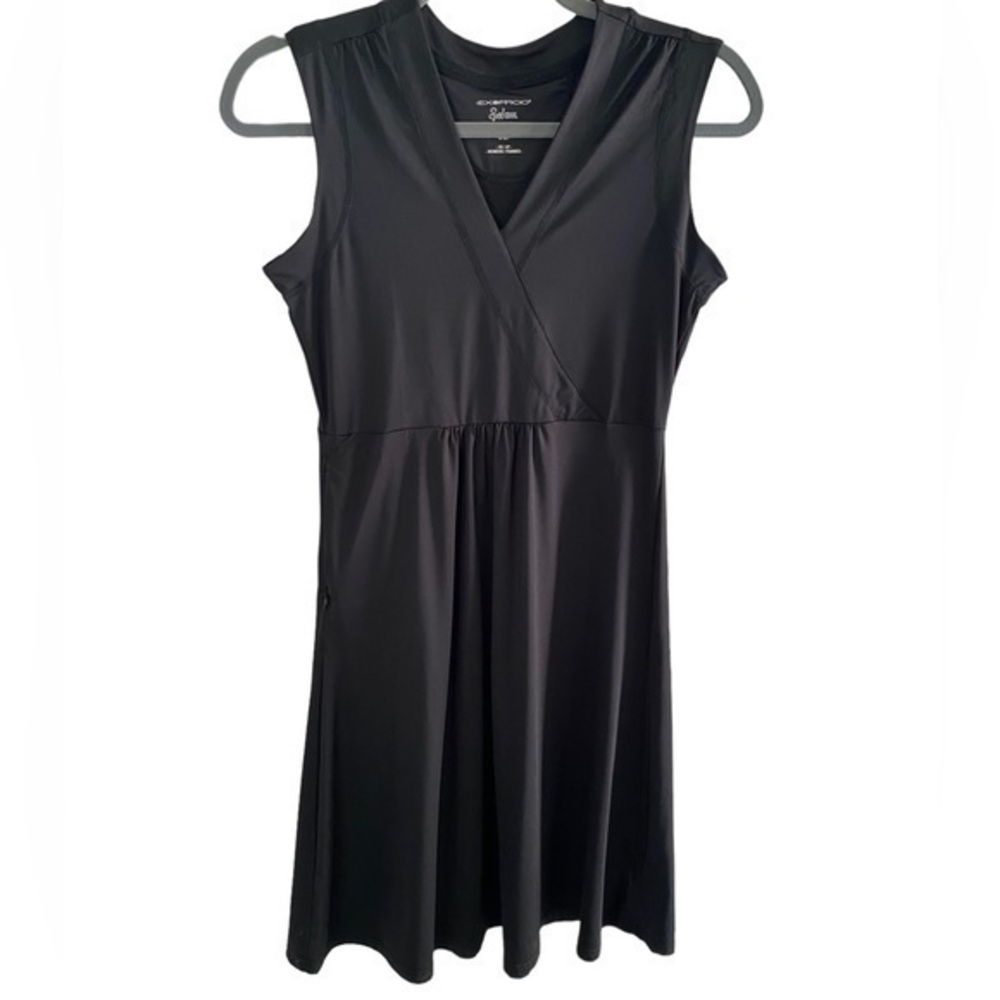 ExOfficio DriRelease mini travel adventure sleeveless black Dress xs